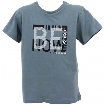 Vêtements Garçon T-shirts manches courtes Billtornade Hawaii Bleu