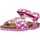 Chaussures Fille Sandales et Nu-pieds Geox B SANDAL Hydra CHALKI GIRL Rouge
