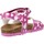 Chaussures Fille Sandales et Nu-pieds Geox B SANDAL Hydra CHALKI GIRL Rouge
