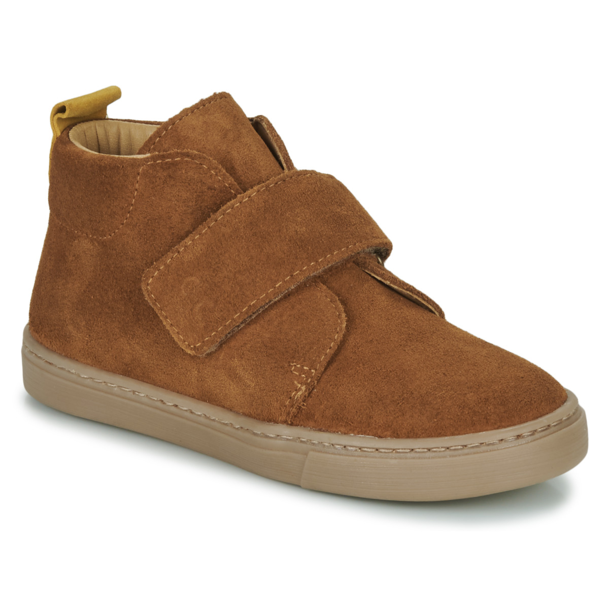 Chaussures Garçon Boots buy tommy hilfiger fashion wedge sneakers FOJAMO Camel