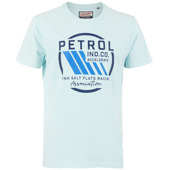 Vêtements Homme T-shirts & Polos Petrol Industries TEE-SHIRT SS ROUND NECK - SURVIVAL BLUE - S SURVIVAL BLUE