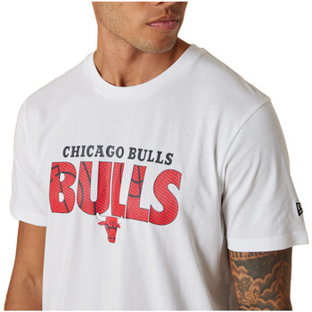 New-Era Chicago Bulls NBA Wordmark Blanc