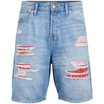 Vêtements Homme Shorts waist / Bermudas Jack & Jones 12212441 TONY-BLUE DENIM Bleu