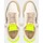 Chaussures Femme Baskets basses Philippe Model LYLD CX06 - LYON-BLANC JAUNE Blanc