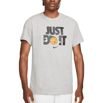 Vêtements Homme T-shirts manches courtes Nike Just Do It Gris