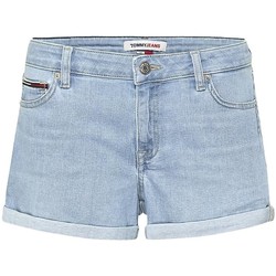 Vêtements Femme Shorts / Bermudas Tommy Jeans Short en jeans  femme Ref 56876 1ab Denim Light Bleu