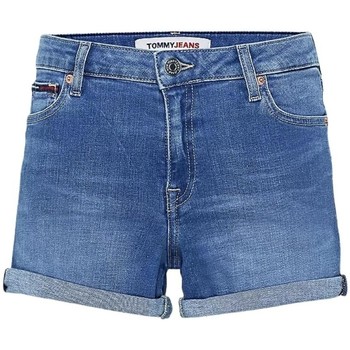 Vêtements Femme Shorts / Bermudas Tommy Jeans Short en jeans  femme Ref 56877 1a5 Denim Medium Bleu