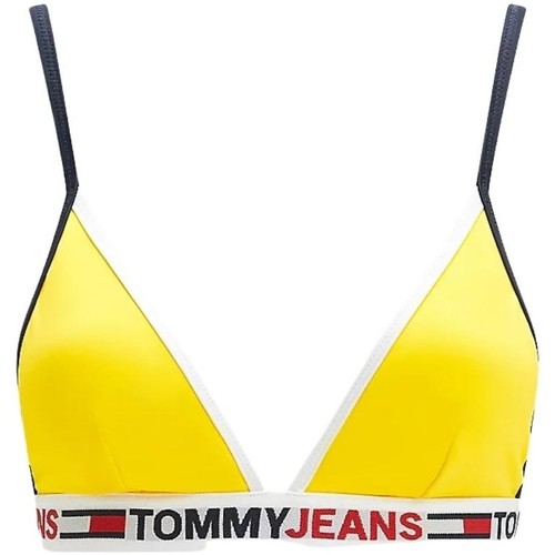 Vêtements Femme Maillots / Shorts de bain Tommy Jeans Haut de Bikini  Ref 56890 zik Jaune Jaune