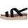 Chaussures Femme Sandales et Nu-pieds Etika 59428 Noir