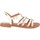 Chaussures Fille Sandales et Nu-pieds Les Tropéziennes par M Belarbi Sandale Cuir  Baia 423 Blanc