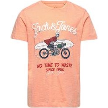 Vêtements Homme T-shirts manches courtes Jack & Jones CAMISETA CORTA CORAL HOMBRE  12210277 Rose