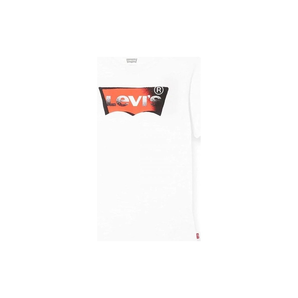 Vêtements Enfant T-shirts & Polos Levi's 9EE909 SPRAY BATWING-WHITE Blanc