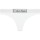 Sous-vêtements Femme Culottes & slips Calvin Logo-Bund Klein Jeans String  Ref 56884 100 Blanc Blanc