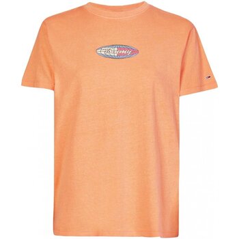 Vêtements Femme T-shirts & Polos Tommy Jeans DW0DW12730 Orange