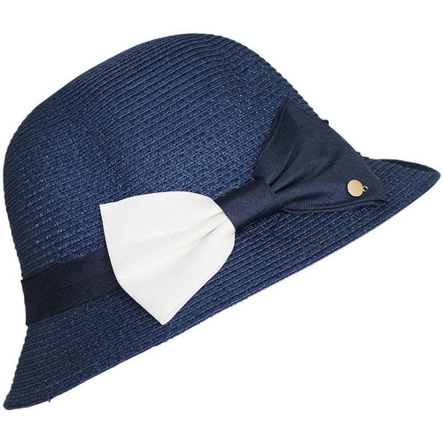Accessoires textile Femme Chapeaux Chapeau-Tendance Chapeau asymétrique GRAZIELLA Bleu