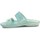 Chaussures Femme Tongs Crocs Classic Marbled Turquoise