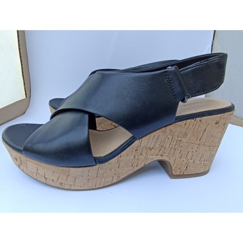 Chaussures Femme Sandales et Nu-pieds Clarks Sandales t37 Clarks Noir