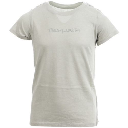 Vêtements Fille T-shirts manches courtes Teddy Smith 51006687D Vert