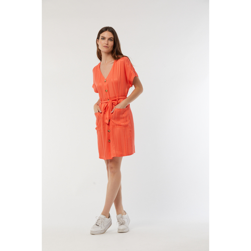 Vêtements Femme Robes Lee Cooper Robe LUZIA Acide orange Orange