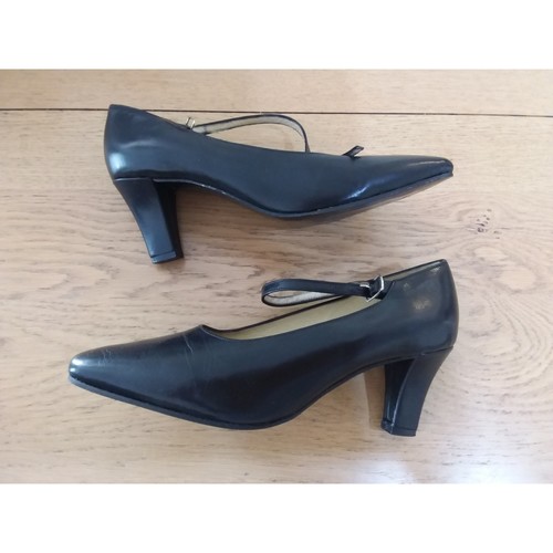 Chaussures Femme Escarpins Sans marque Escarpins cuir Noir
