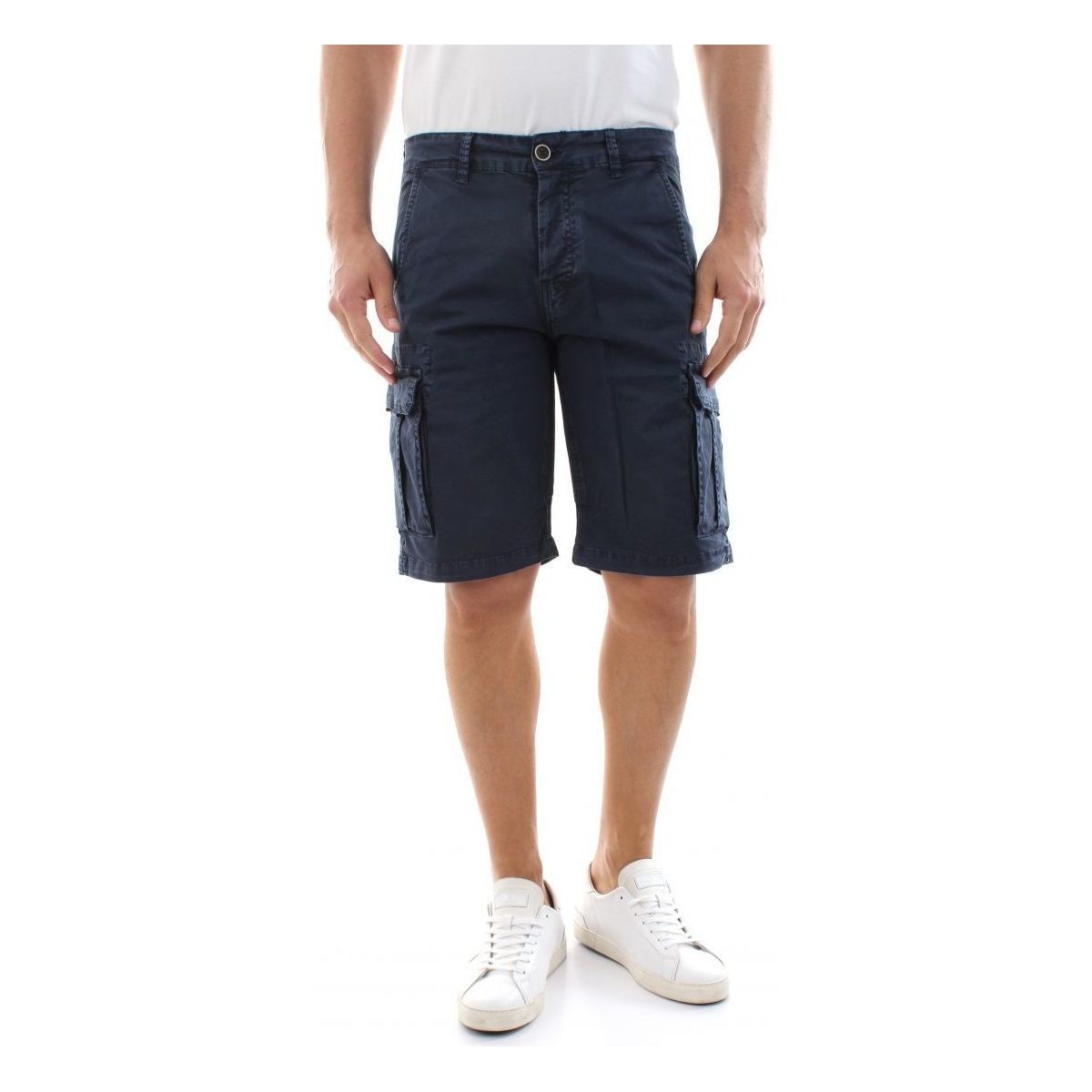 Vêtements Homme Shorts / Bermudas Bomboogie BMFATH T GBT-20 NAVY BLUE Bleu