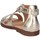 Chaussures Fille Sandales et Nu-pieds Dianetti Made In Italy I9733 Sandales Enfant Platine Gris