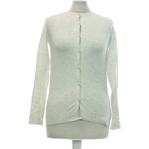 Vêtements Femme Gilets / Cardigans Zara gilet femme  36 - T1 - S Blanc Blanc