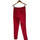 Vêtements Femme Pantalons Morgan pantalon slim femme  34 - T0 - XS Rose Rose