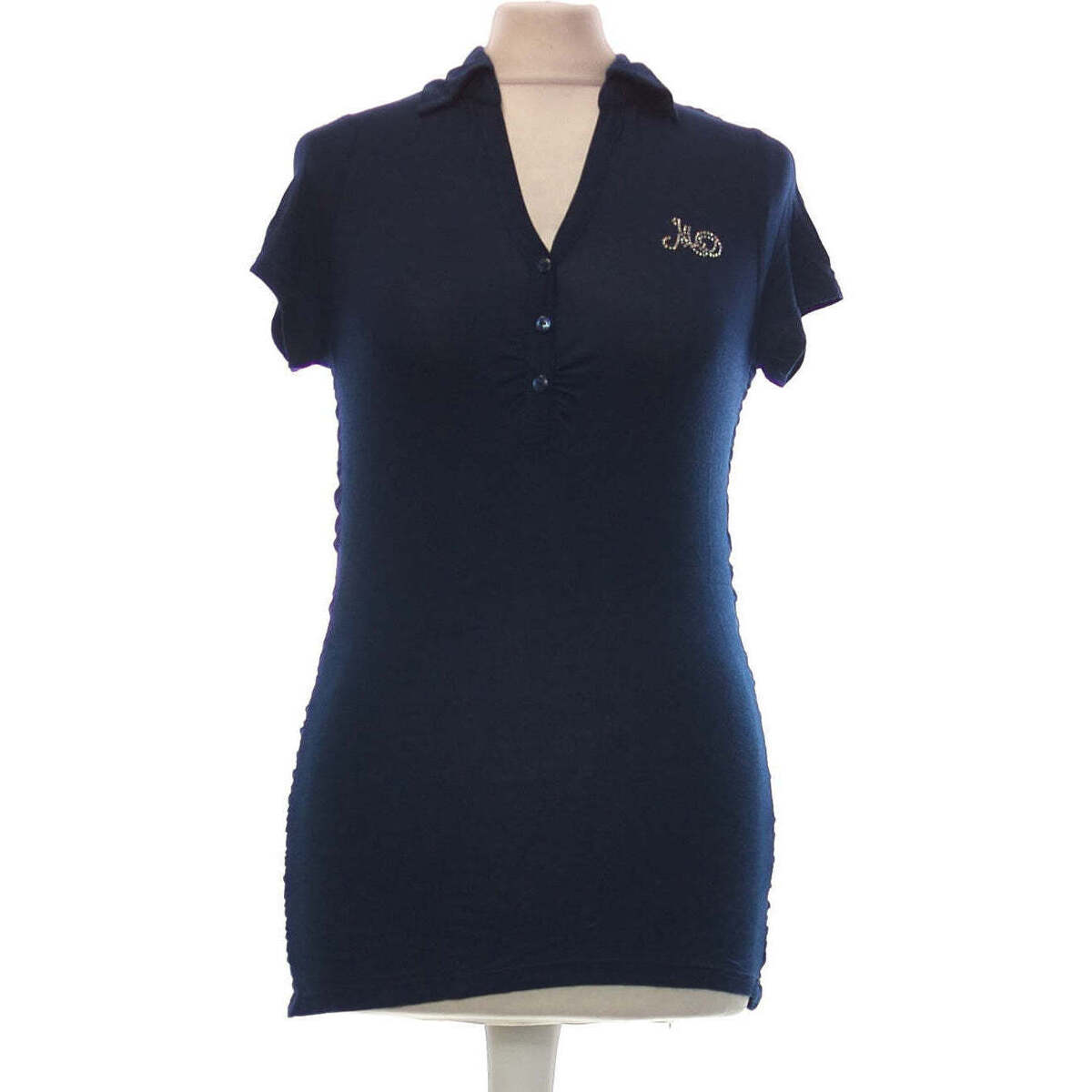 Vêtements Femme T-shirts & Polos Morgan top manches courtes  34 - T0 - XS Bleu Bleu