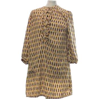 Vêtements Femme Robes courtes H&M Robe Courte  36 - T1 - S Jaune