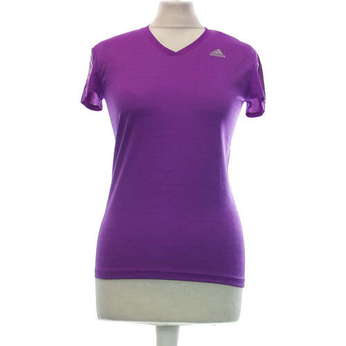Vêtements Femme T-shirts & Polos adidas Originals 34 - T0 - XS Violet