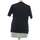 Vêtements Femme T-shirts & Polos Ikks top manches courtes  36 - T1 - S Noir Noir