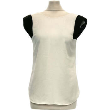 Vêtements Femme The home deco fa Zara débardeur  34 - T0 - XS Blanc Blanc