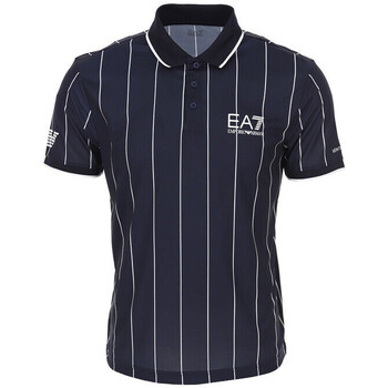Vêtements Homme T-shirts & Polos Ea7 Emporio Armani Orecchini Polo Bleu