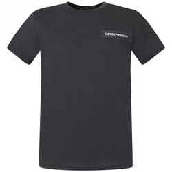Vêtements Homme T-shirts & Polos Ea7 Emporio Armani slate Tee-shirt Noir