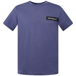 Vêtements cotton T-shirts & Polos Ea7 Emporio Armani Tee-shirt Bleu