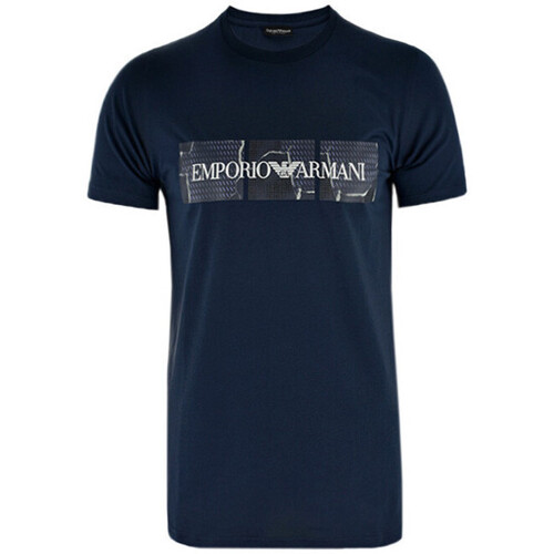 Vêtements Homme T-shirts & Polos backpack armani exchange 942660 cc794 00020 neroni Tee-shirt Bleu