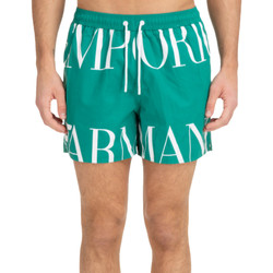 Vêtements Homme Maillots / blu Shorts de bain Emporio Armani Logo original Vert