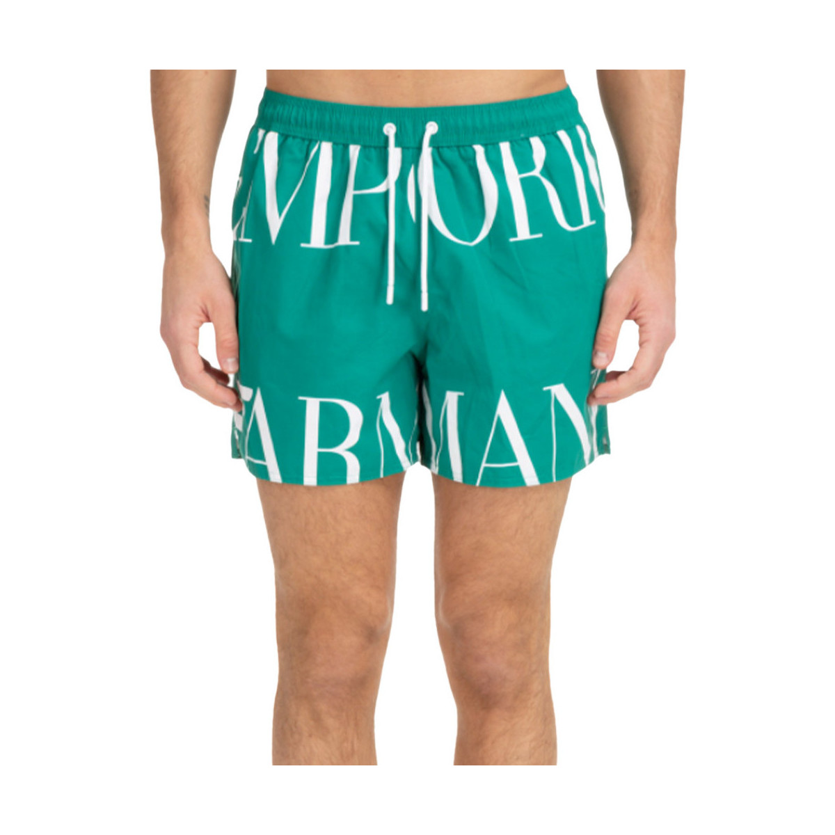 Vêtements Homme Maillots / Shorts de bain Emporio Armani Logo original Vert