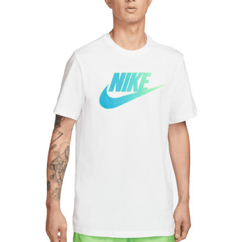 Vêtements Homme T-shirts manches courtes Nike Brand Mark Blanc
