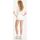 Vêtements Femme Shorts / Bermudas Levi's 77879 0080 - RIBCAGE SHORT-WHITE STONEWASH Blanc