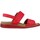 Chaussures Femme Sandales et Nu-pieds Mobils MELYSA GRECO Rouge