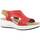 Chaussures Femme Sandales et Nu-pieds Fluchos F1481 Rouge