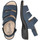 Chaussures Femme Sandales et Nu-pieds Mephisto Sandales en cuir GIORGINA Bleu