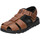 Chaussures Homme Sandales et Nu-pieds Mephisto Sandales en cuir / textile TOREN Marron