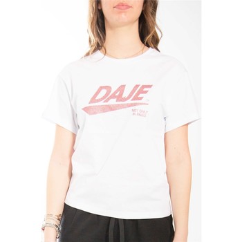 Vêtements Femme T-shirts manches courtes Daje TSDJ01001D Blanc