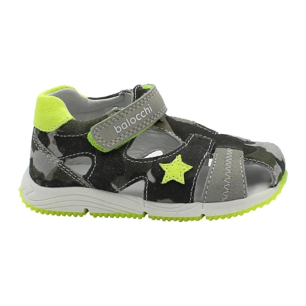 Chaussures Enfant Sandales et Nu-pieds Balocchi BAL-E22-123346-GR-b Gris