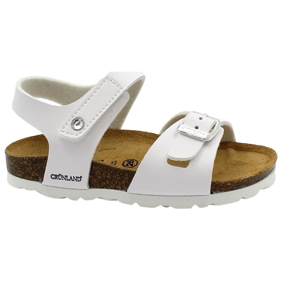 Chaussures Enfant Sandales et Nu-pieds Grunland GRU-E22-SB1831-BA Blanc