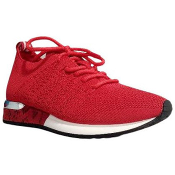 Chaussures Femme Baskets mode Reqin's Basket Ines crochet Rouge