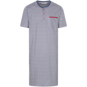 Vêtements Homme Pyjamas / Chemises de nuit Christian Cane Chemise de nuit coton Nael Bleu